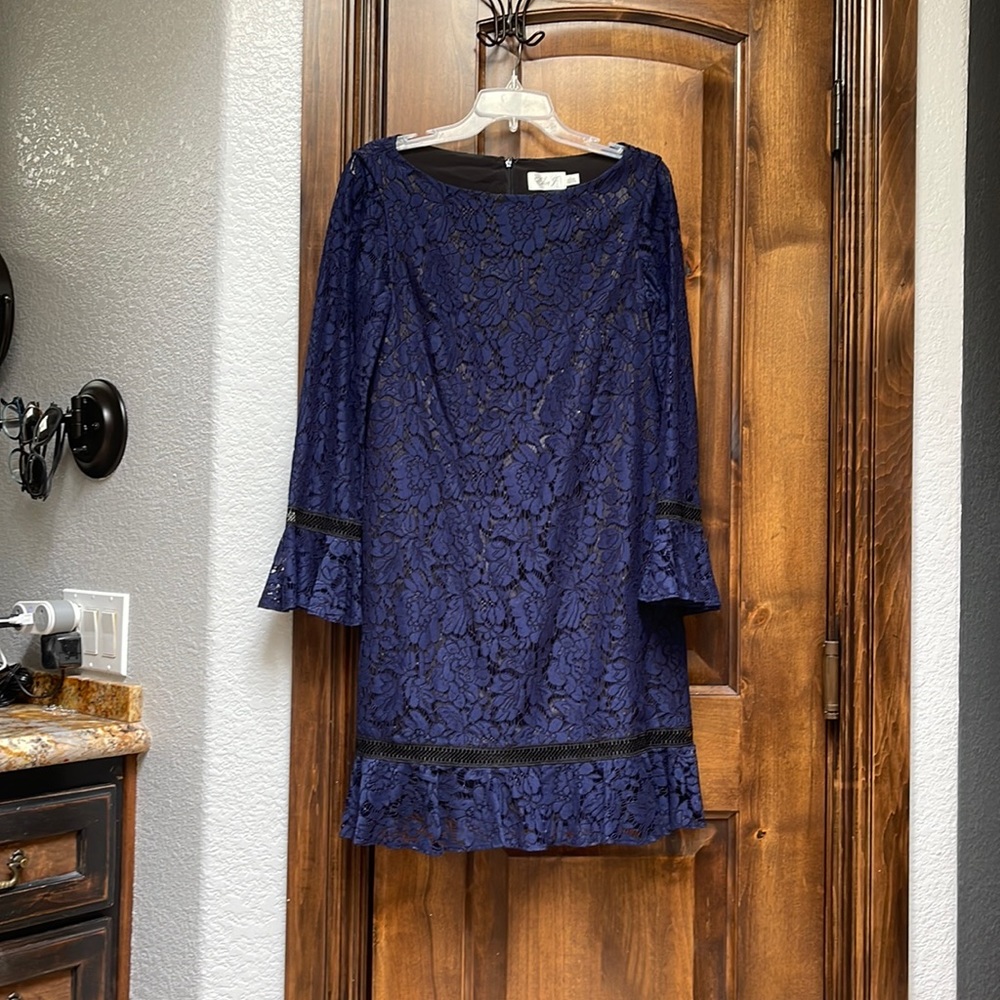 Beautiful blue lace dress